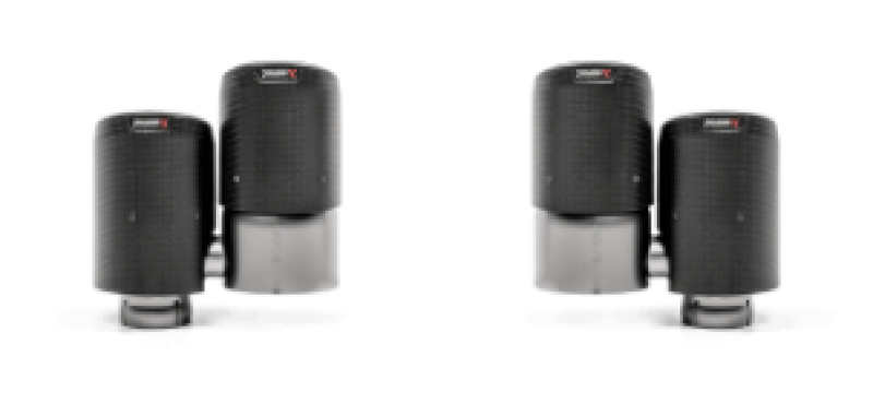 Akrapovic 17-18 Porsche Panamera Turbo Tail Pipe Set (Carbon) - Racecraft Industries