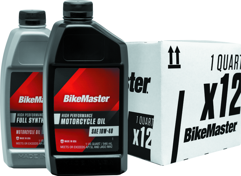 BikeMaster 10W40 Performance Oil - Quart - Racecraft Industries