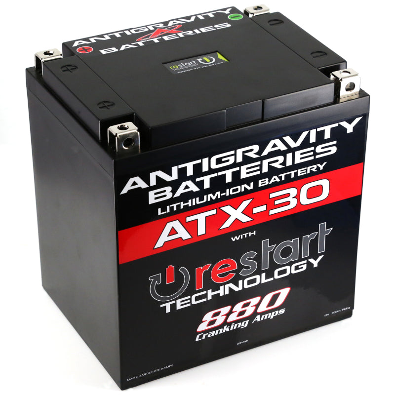 Antigravity YTX30 Lithium Battery w/Re-Start - Racecraft Industries