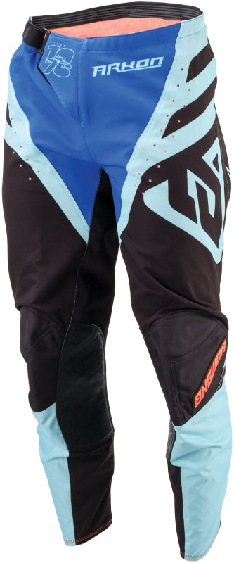 Answer 25 Arkon Nitrus Pants Blue/Black/Hyper Orange Size - 32 - Racecraft Industries