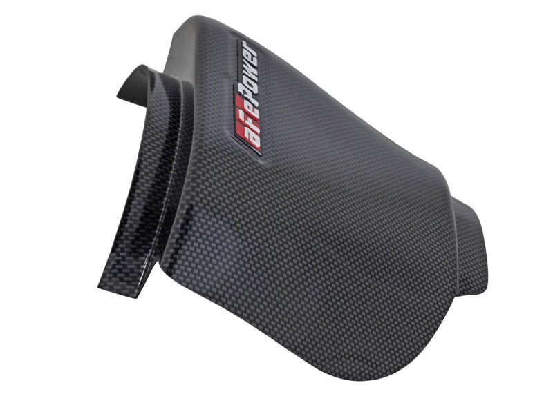 aFe MagnumFORCE Intake Rain Shield 15-16 Dodge Challenger SRT Hellcat 6.2L V8 (sc) - Carbon Finish - Racecraft Industries