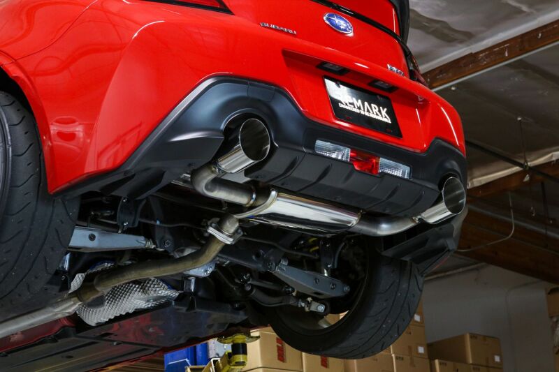 Remark 22+ Subaru BRZ/Toyota GR86 Axle-Back Exhaust - Stainless Single Wall Tips - Racecraft Industries