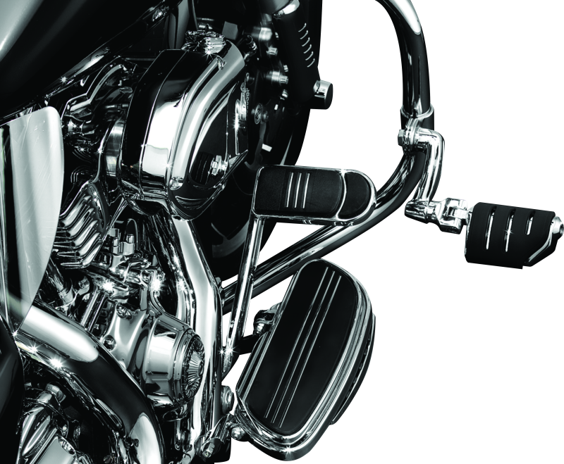 Kuryakyn Longhorn Offset Peg Mounts Chrome (Pair) - Racecraft Industries