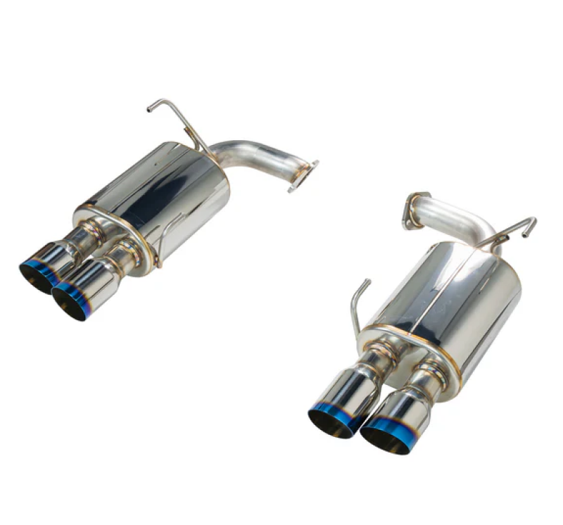 Remark 2022+ Subaru WRX VB Axle Back Exhaust w/Burnt Stainless Steel Single Wall Tip - Racecraft Industries