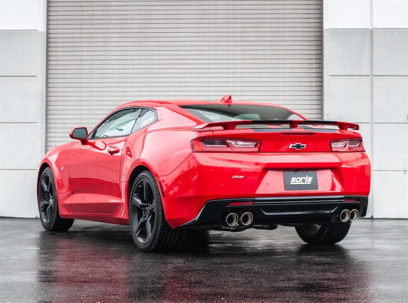 Borla Chevy 16-17 Camaro 6.2L ATAK Catback w/ Dual Tips (NPP) Dual Split Rear Exit - Racecraft Industries