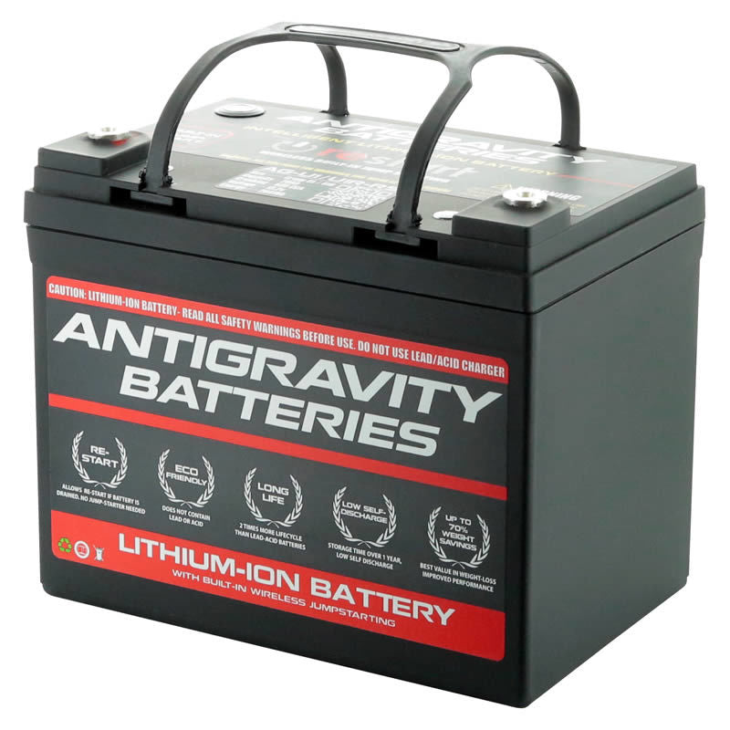Antigravity U1/Group U1R Lithium Auto Battery w/Re-Start - Racecraft Industries