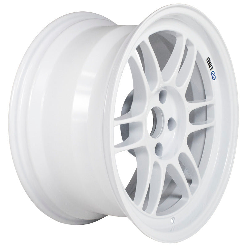 Enkei RPF1 17x9 5x114.3 22mm Offset 73mm Bore Vanquish White Wheel - Racecraft Industries