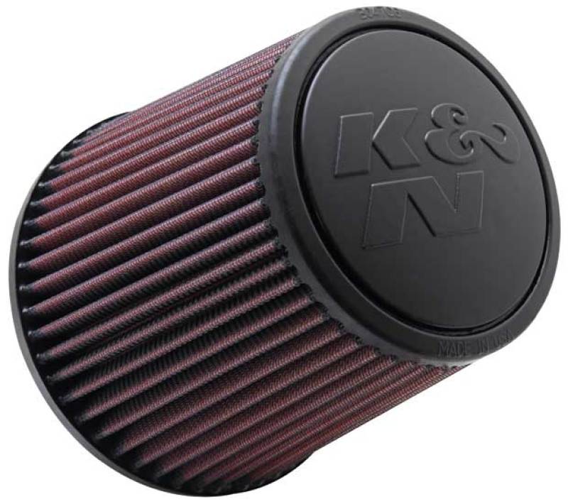 K&N Universal Rubber Filter - Round Tapered 6in Base OD x 3in Flange ID x 6in H - Racecraft Industries