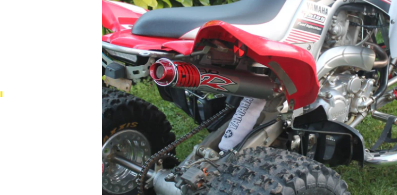 Big Gun 06-23 Yamaha RAPTOR 700 EVO R Series Slip On Exhaust - Racecraft Industries