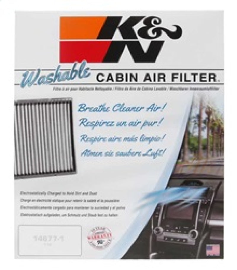 K&N 2010-2015 Chevrolet Camaro 3.6L V6 / 2010-2015 Chevrolet Camaro SS 6.2L V8 Cabin Air Filter - Racecraft Industries
