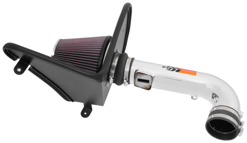 K&N 16-17 Chevy Camaro 3.6L Silver Typhoon Short Ram Intake - Racecraft Industries