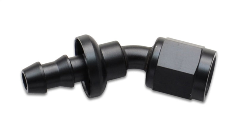 Vibrant Push-On 30 Degree Hose End Elbow FittingSize -6AN - Racecraft Industries
