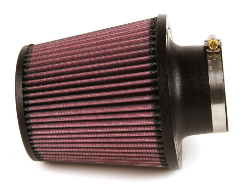 K&N Universal Rubber Filter - Round Tapered 6in Base OD x 3in Flange ID x 6in H - Racecraft Industries
