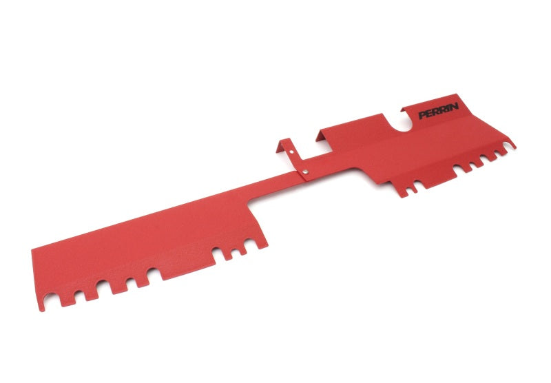 Perrin 15-21 WRX/STI Radiator Shroud (With OEM Intake Scoop) - Red - Racecraft Industries