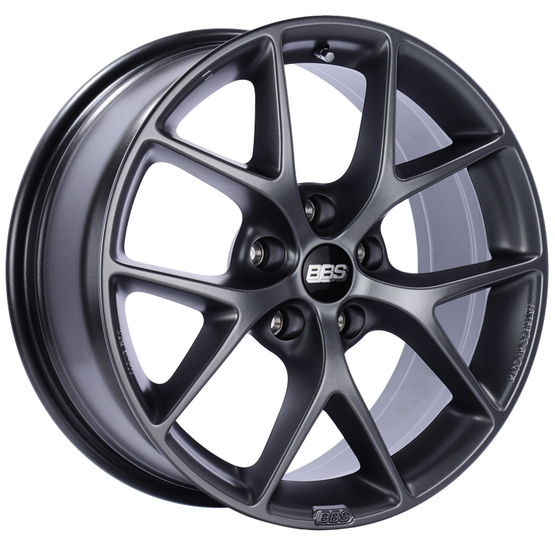 BBS SR 17x7.5 5x112 ET45 Satin Grey Wheel -82mm PFS/Clip Required - Racecraft Industries