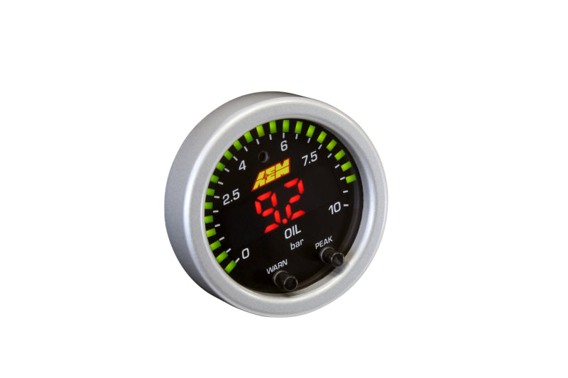AEM X-Series 0-150 Oil Pressure Gauge Kit - Racecraft Industries