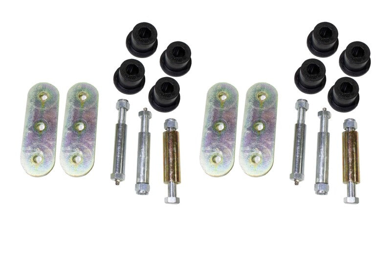 Fishbone Offroad 87-95 Jeep YJ Wrangler Front or Rear Greaseable Shackles - Racecraft Industries