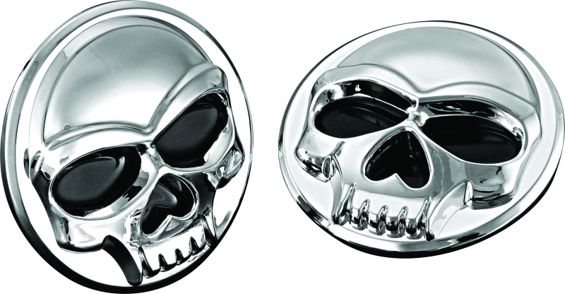 Kuryakyn Universal Zombie Medallions 2in Diameter Chrome - Racecraft Industries