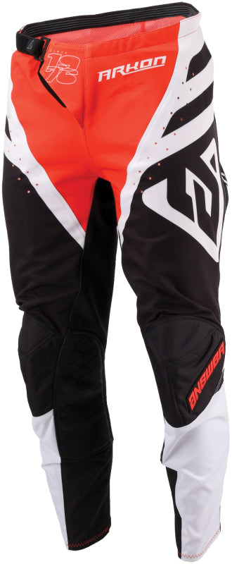 Answer 25 Arkon Nitrus Pants Red/Black/White Size - 32 - Racecraft Industries