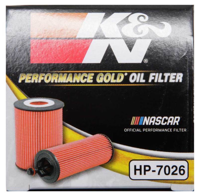 K&N Performance Oil Filter for 14-17 Dodge Durango 3.6L / 14-17 Jeep Grand Cherokee 3.6L - Racecraft Industries