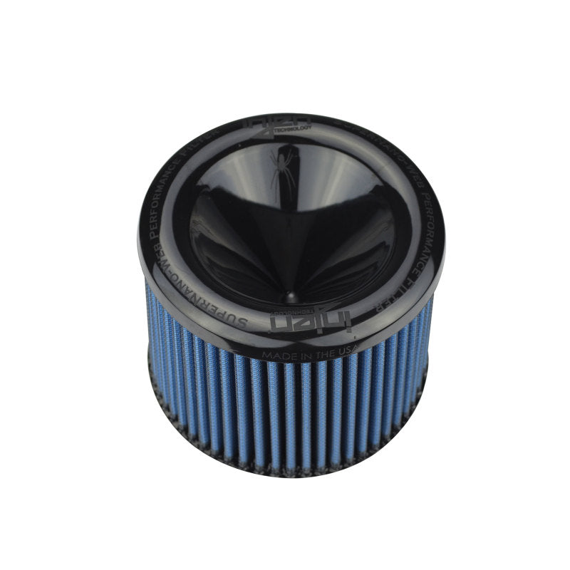 Injen AMSOIL Ea Nanofiber Dry Air Filter - 3.00 Filter 6 Base / 5 Tall / 5 Top - Racecraft Industries