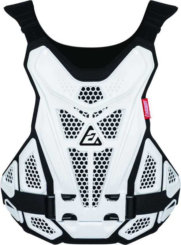 Answer Apex 1 Roost Guard White/Black Adult - Racecraft Industries
