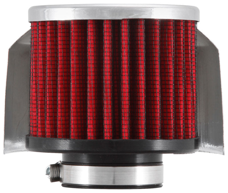 K&N 1.375in Flange ID x 3in OD x 2.5in Height Clamp On Crankcase Vent Filter - Racecraft Industries