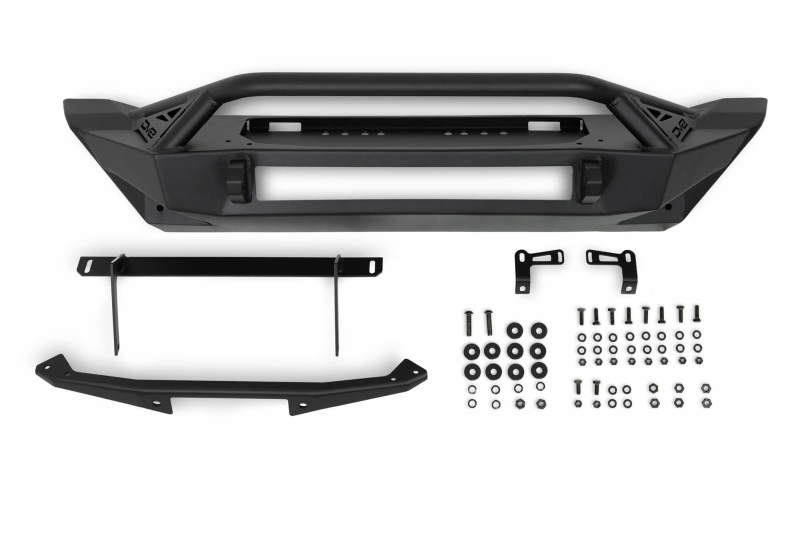 DV8 Offroad 07-23 Jeep Wrangler JK/JL & Gladiator JT FS-1 Series Stubby Front Bumper - Racecraft Industries