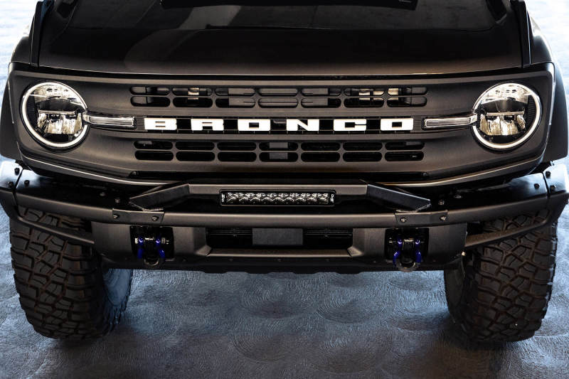 DV8 Offroad 21-22 Ford Bronco Factory Modular Front Bumper Bull Bar - Racecraft Industries