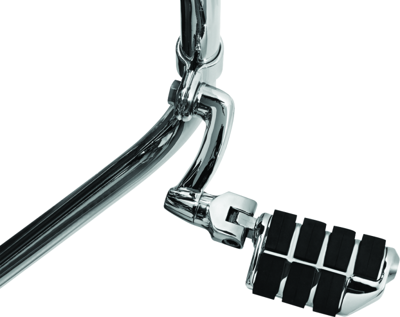 Kuryakyn Longhorn Offset Dually ISO Peg With 1-1/2in Clamp Chrome - Racecraft Industries