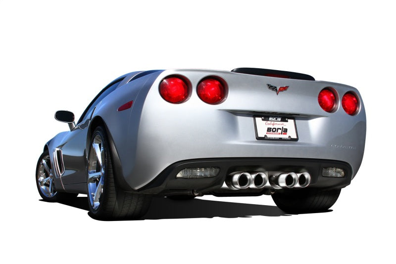 Borla 09-12 Chevy Corvette C6 Coupe/Convertible 6.2L 8cyl Aggressive ATAK Exhaust - Racecraft Industries