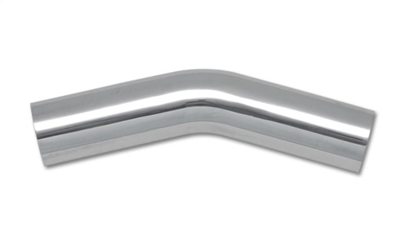 Vibrant 3in O.D. Universal Aluminum Tubing (30 degree Bend) - Polished - Racecraft Industries