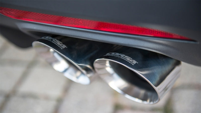 Corsa 2015-2017 Ford Mustang GT 5.0 3in Cat Back Exhaust Polish Quad Tips (Xtreme) - Racecraft Industries