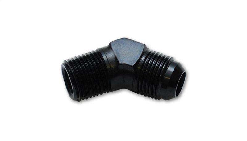 Vibrant 45 Degree Adapter Fitting (AN to NPT) Size -10AN x 3/8in NPT - Racecraft Industries