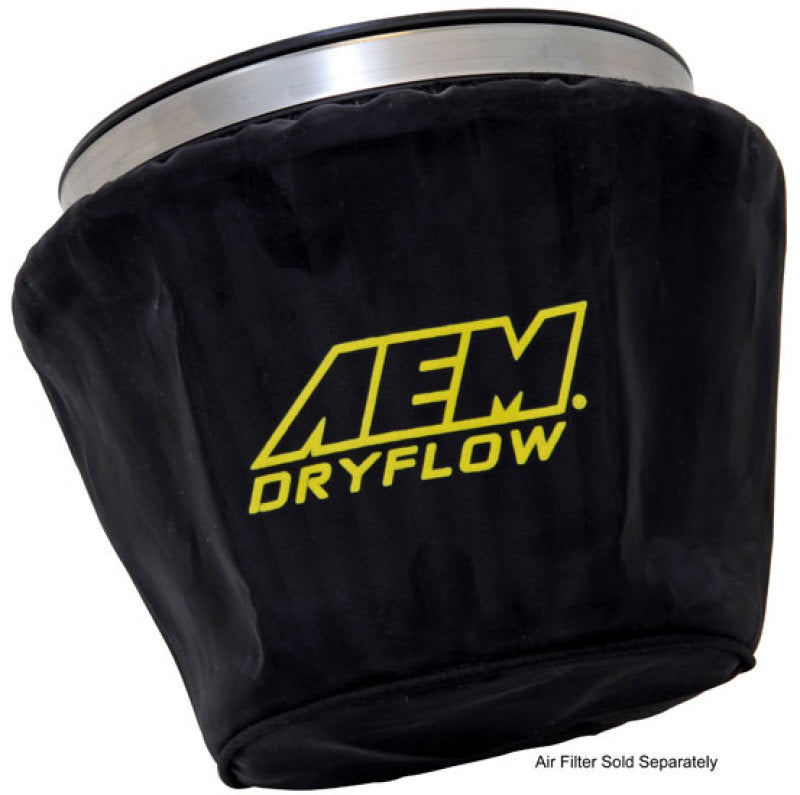 AEM Air Filter Wrap Black 7.5in Length x 5in Width x 5in Height - Racecraft Industries