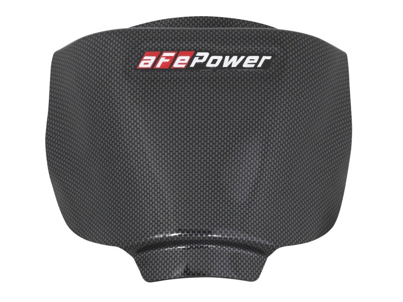 aFe MagnumFORCE Intake Rain Shield 15-16 Dodge Challenger SRT Hellcat 6.2L V8 (sc) - Carbon Finish - Racecraft Industries