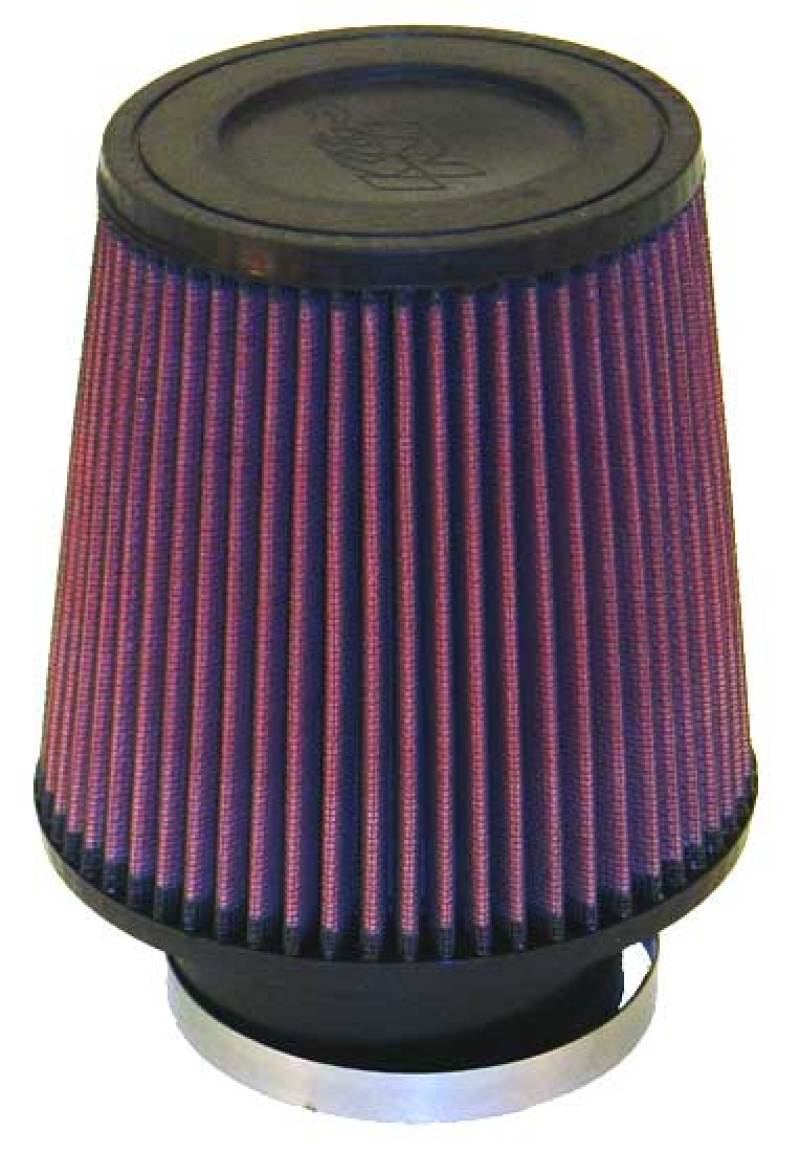 K&N Universal Rubber Filter 3 1/2inch ID FLG / 6inch Base / 4-5/8inch Top / 6inch Height - Racecraft Industries