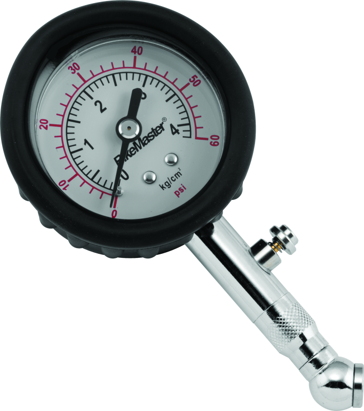 BikeMaster Tire Pressure Gauge 60 PSI - Racecraft Industries