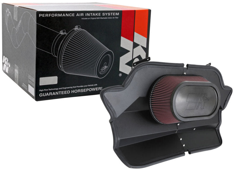K&N 20-21 Chevrolet Corvette Stingray 6.2L V8 F/I Aircharger Performance Intake System - Racecraft Industries