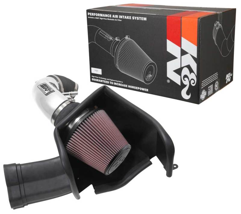 K&N 2018 Ford Mustang GT V8 5.0L F/I Typhoon Air Intake - Racecraft Industries