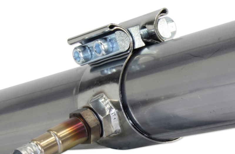 AEM No-Weld O2 Sensor Mount for 2.75 to 3 inch Diameter Pipe - Racecraft Industries