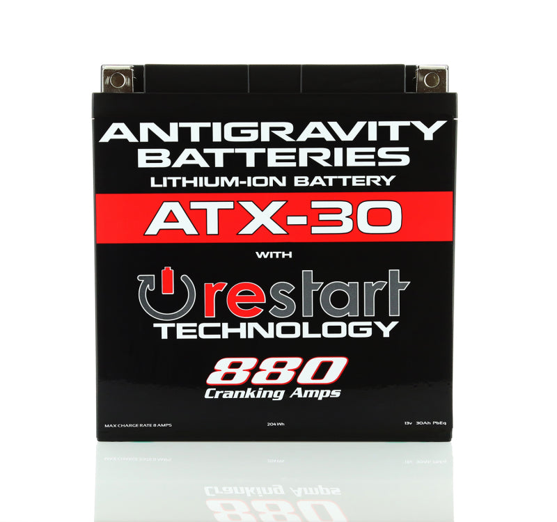 Antigravity YTX30 Lithium Battery w/Re-Start - Racecraft Industries