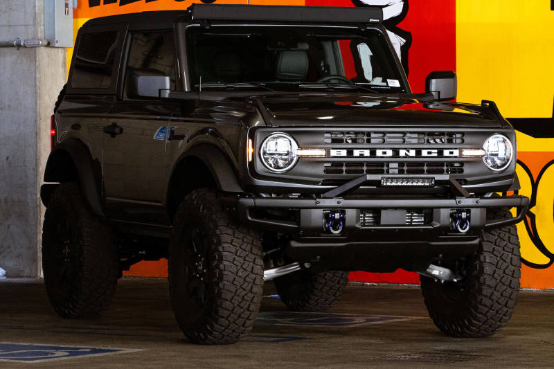 DV8 Offroad 21-22 Ford Bronco Factory Modular Front Bumper Bull Bar - Racecraft Industries