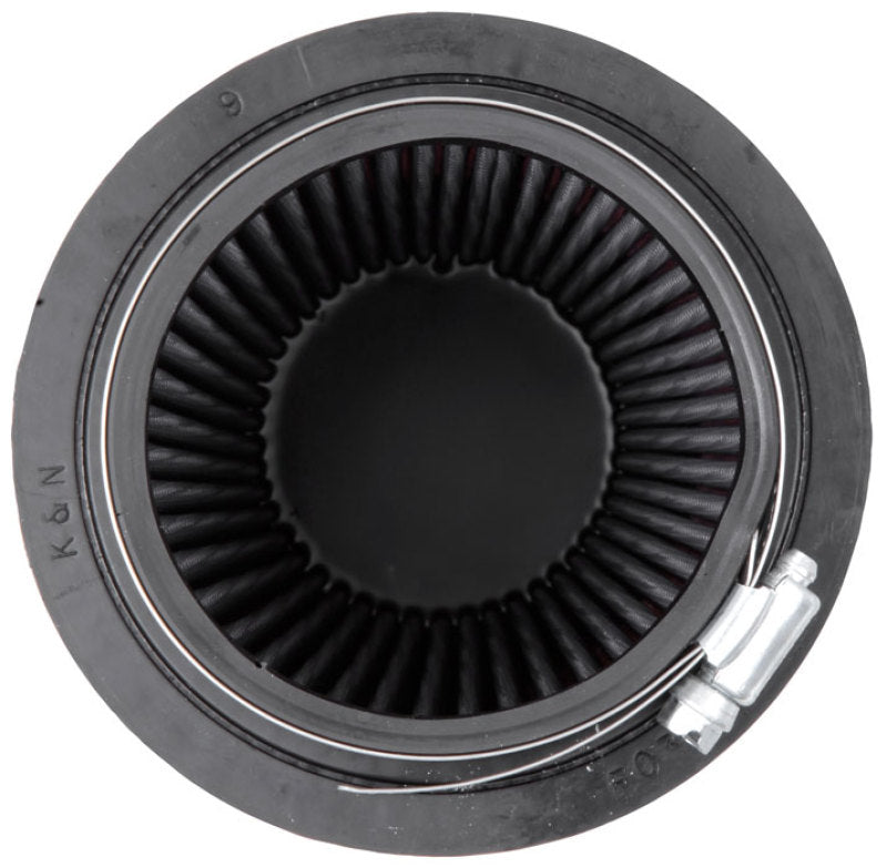 K&N Universal Rubber Filter Round Tprd 3.313in Flange ID x 4.75in Base OD x 3.5in Top OD x 6.5in H - Racecraft Industries