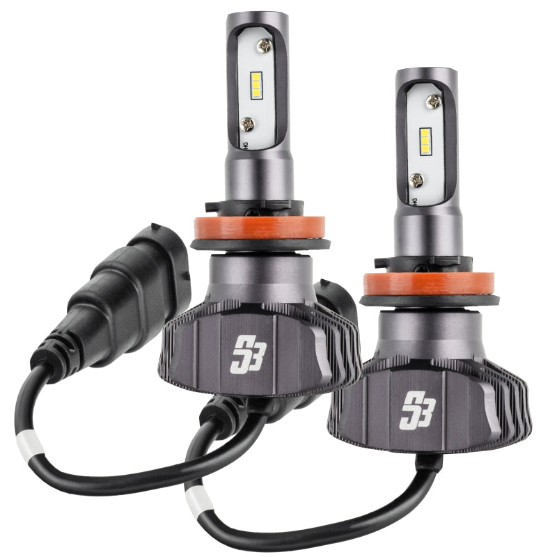 Oracle H11 - S3 LED Headlight Bulb Conversion Kit - 6000K SEE WARRANTY - Racecraft Industries