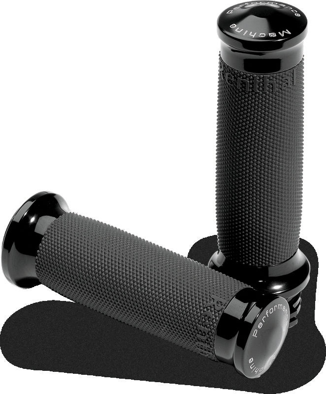 Performance Machine Contour Renthal Wrapped Grips - Black Ano - Racecraft Industries