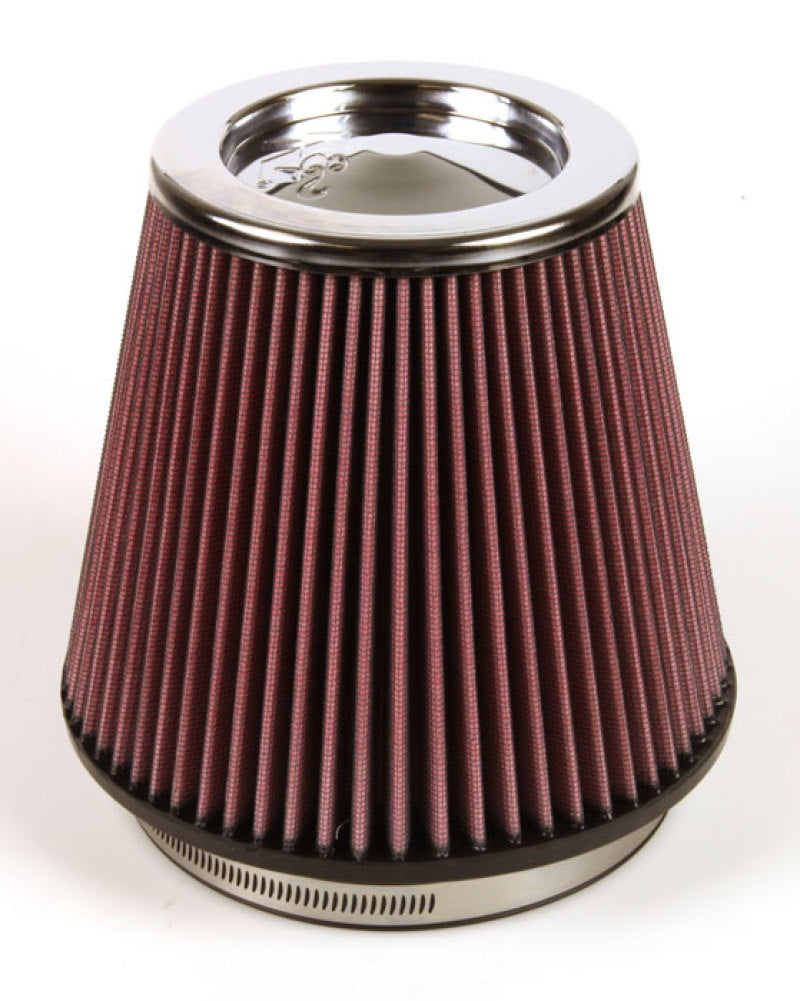K&N Round Tapered Universal Air Filter 6in Flange ID x 7.5in Base OD x 5in Top OD x 6.5in Height - Racecraft Industries