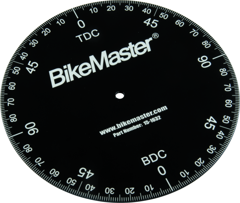 BikeMaster Timing Degree Wheel Aluminum - Racecraft Industries