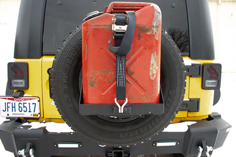 Fishbone Offroad Spare Tire Jerry Can Mount - Racecraft Industries