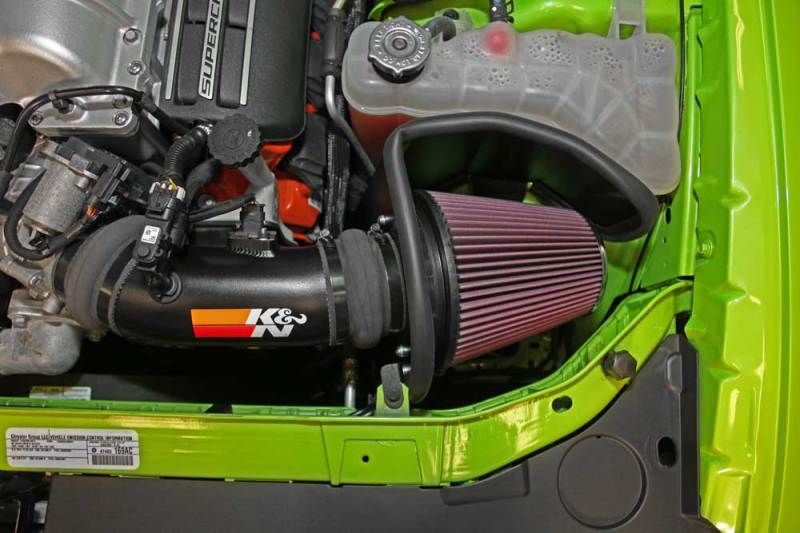 K&N 2015 Dodge Challenger/Charger 6.2L V8 Typhoon Short Ram Intake - Racecraft Industries